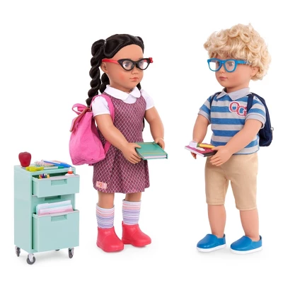 Our Generation School Supplies Accessory For 18" Dolls - Elementary Class Playset - Image 3