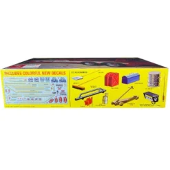 Skill 3 Model Kit Peterbilt Wrecker Tow Truck 1/25 Scale Model By AMT