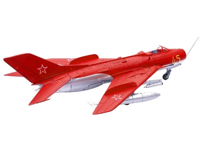 Mikoyan-Gurevich MiG-19S Farmer C Fighter Aircraft "Yellow 45" "Wing" Series 1/72 Diecast Model By Panzerkampf - Image 2