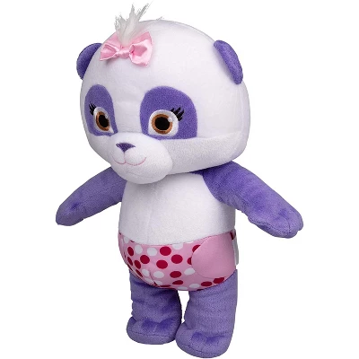 Word Party Snap Toys Talking Plush Stuffed Animal Toy - Lulu 12" - Image 3