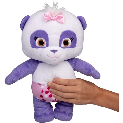 Word Party Snap Toys Talking Plush Stuffed Animal Toy - Lulu 12" - Image 5