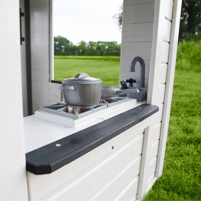 Backyard Discovery Sweetwater Playhouse - White - Image 10