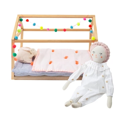 Meri-Meri Meri Meri Wooden Bed Dolly Accessory (Pack Of 1) - Image 5