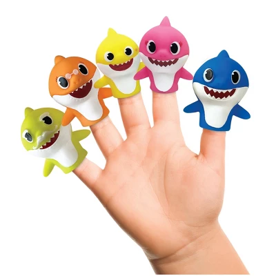 Pinkfong Baby Shark Bath Finger Puppets