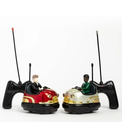 FAO Schwarz RC Head-To-Head Nostalgic Retro Bumper Car Set