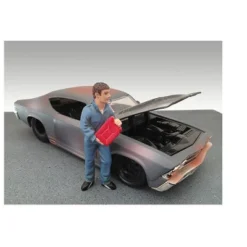Mechanic Dan Figurine For 1/24 Scale Model Car By American Diorama