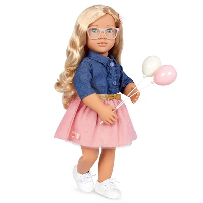 Our Generation Emily Posable 18" Party Planner Doll & Storybook - Image 2