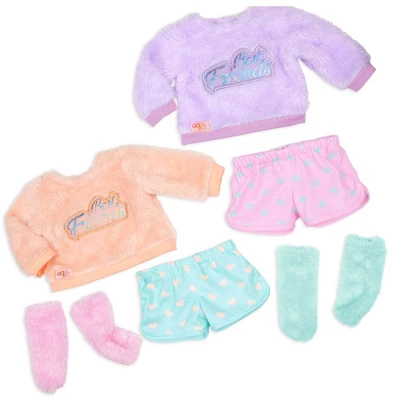 Our Generation Lumi & Isabel 2 Best Friends 18" Slumber Party Dolls - Image 4