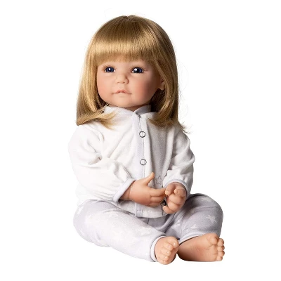 Adora Realistic Baby Doll Little Lamb Toddler Doll - 20 Inch, Soft CuddleMe Vinyl, Blonde Hair, Blue Eyes - Image 6