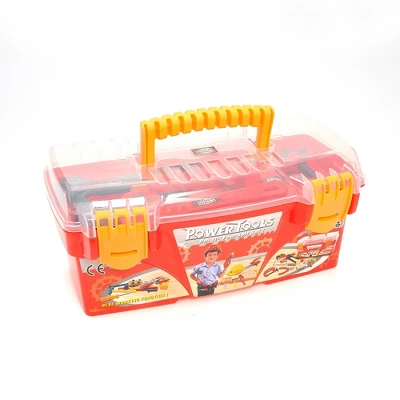 Link 26-Piece Tool Box Playset With Realistic Functioning Tools And Removable Tool Tray - Image 8