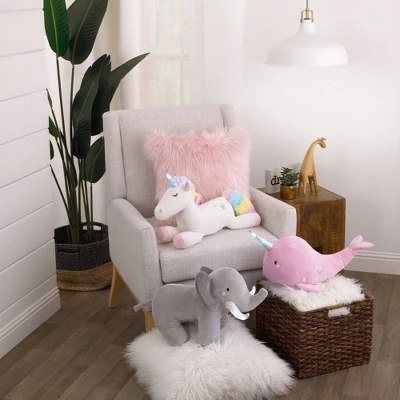 Little Love By NoJo Unicorn Light Up Plush - Image 6