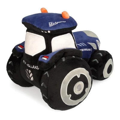 Universal Hobbies Kids New Holland T7 Blue Power Soft Plush Toy Tractor UHK1155 - Image 4