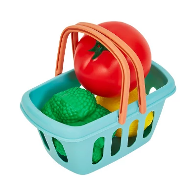 Toy Time Pretend Play Grocery Store Cash Register 30-Piece Playset - Pink - Image 5