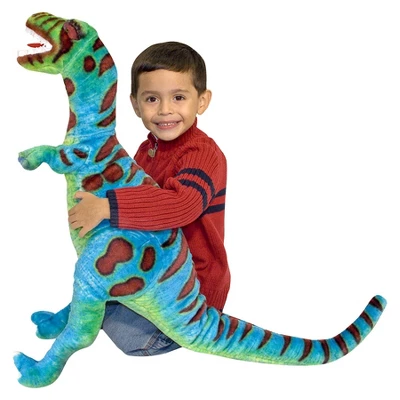Melissa & Doug Giant T-Rex Dinosaur - Lifelike Stuffed Animal (over 2 Feet Tall) - Image 9