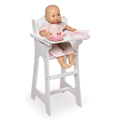 Badger Basket Doll High Chair With Accessories And Free Personalization Kit - Image 3