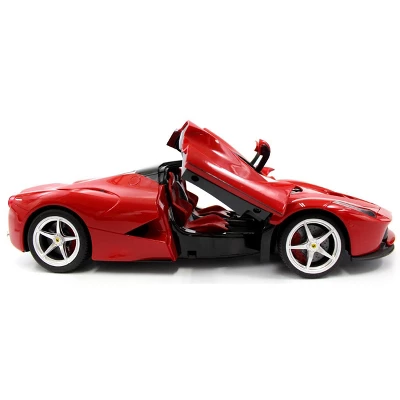 Link Ready! Set! Go! 1:14 RC LaFerrari Model RTR With Open Wing Doors - Red - Image 6