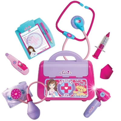 Sophia’s Medical Kit For 18" Dolls, Pink - Image 6