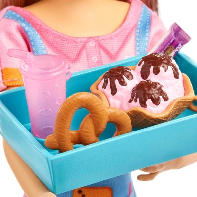 Barbie Skipper Doll And Snack Bar Playset With Color-Change Feature And Accessories First Jobs - Image 5