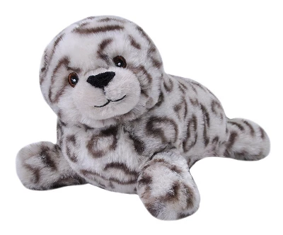 Wild Republic Ecokins Mini Harbor Seal Stuffed Animal, 8 Inches