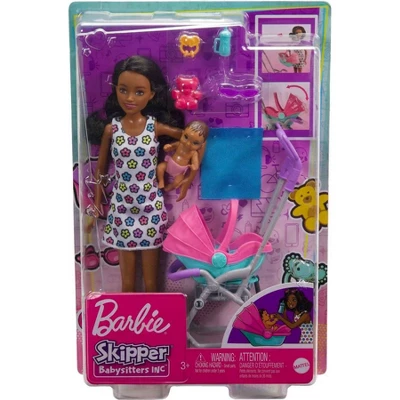 Barbie Skipper Babysitters Inc. Playset - Curly Brunette Hair - Image 5