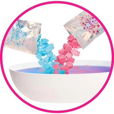 Barbie Doll & Bathtub Playset - Confetti Soap & Accessories - Brunette - Image 2