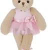 Bearington Nina Plush Stuffed Animal Ballerina Teddy Bear In Pink Ballet Outfit, 13 Inches