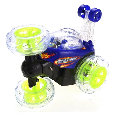 Link Remote Control Car, RC Stunt Car 360°Rolling Twister With Lights & Music For Kids & Adults - Image 11