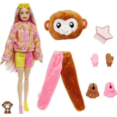 Barbie Cutie Reveal Jungle Series Monkey Doll - Image 5