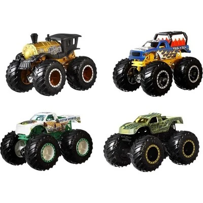 Hot Wheels Monster Trucks 1: 64 Scale 4-Truck Pack, GBP23 Styles May Vary - Image 3