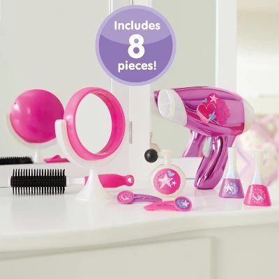 Kidoozie Glamour Girls Styling Set - Pretend Play Hair And Cosmetics Set For Children Ages 3 And Above - Image 4