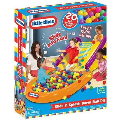 Little Tikes Slide & Splash Down Ball Pit - Image 4