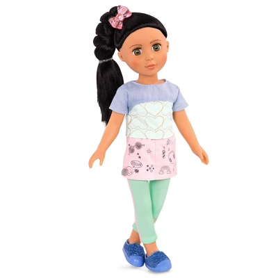 Glitter Girls Soo Ji Poseable 14" Fashion Doll