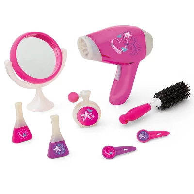 Kidoozie Glamour Girls Styling Set - Pretend Play Hair And Cosmetics Set For Children Ages 3 And Above - Image 7