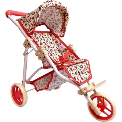 The New York Doll Collection Baby Doll Stroller - Jogging Toy Stroller - Image 8