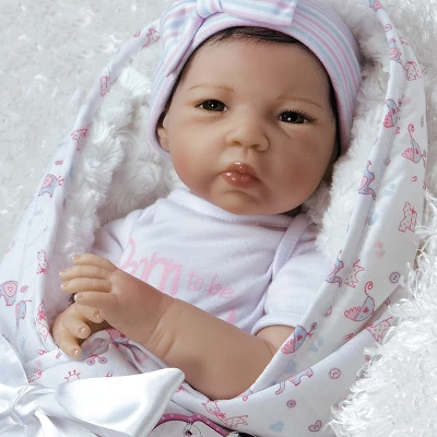 Paradise Galleries Reborn Baby Doll In Lifelike Flextouch Silicone Vinyl Baby Bundles: Spoiled, 19 Inch, 7-Piece Ensemble - Image 4