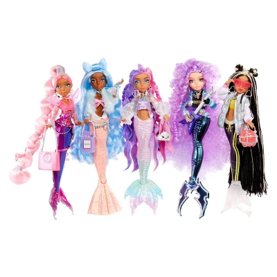 Mermaze Mermaidz Color Change Shellnelle Mermaid Fashion Doll With Accessories - Image 6