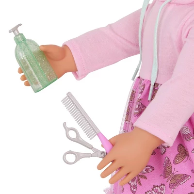 Our Generation Hattie & Bella 18" Doll & Pet Puppy Set - Image 3