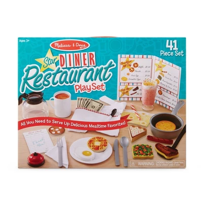 Melissa & Doug Star Diner Restaurant Play Set - Image 2
