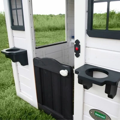 Backyard Discovery Sweetwater Playhouse - White - Image 4