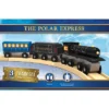 MasterPieces Wood Train Sets - The Polar Express 3 Piece Train Set