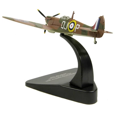 Supermarine Spitfire MK1 SGT R. Havercroft No 92 Sqn 1940 1/72 Diecast Model Airplane By Oxford Diecast - Image 2