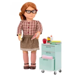 Our Generation School Supplies Accessory For 18" Dolls - Elementary Class Playset