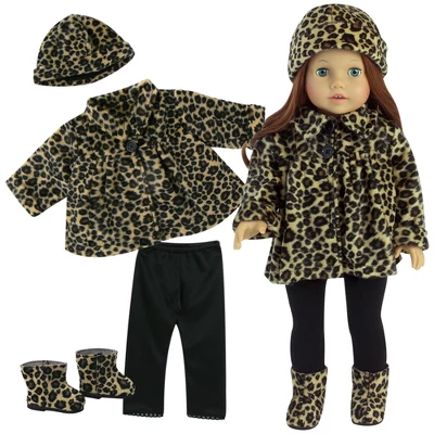 Sophia’s Doll Coat, Hat, Leggings, And Boots Set For 18" Dolls - Image 4