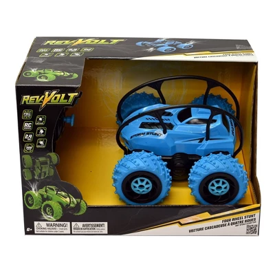 Goodly Toys RevVolt Four Wheel Stunt RC Vehicle - Blue - Image 7