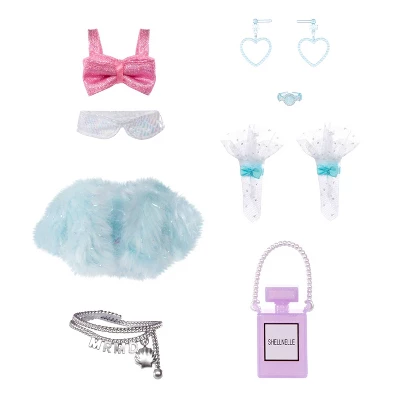 Mermaze Mermaidz Color Change Shellnelle Mermaid Fashion Doll With Accessories - Image 4