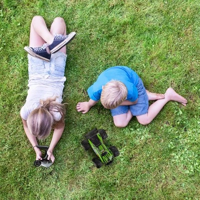 Toy Time Kids' 1:16 Scale Remote Control Monster Truck - Green - Image 2