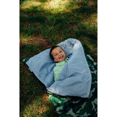 Pacific Play Tents Kids Green Camo Camping Kit - Image 9