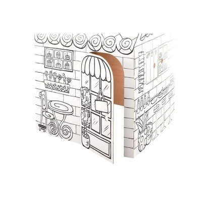 Bankers Box At Play Treats N' Eats Cardboard Playhouse - Fellowes - Image 5