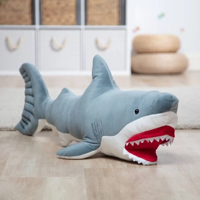 Melissa & Doug Giant Shark 3' Stuffed Animal - Image 8