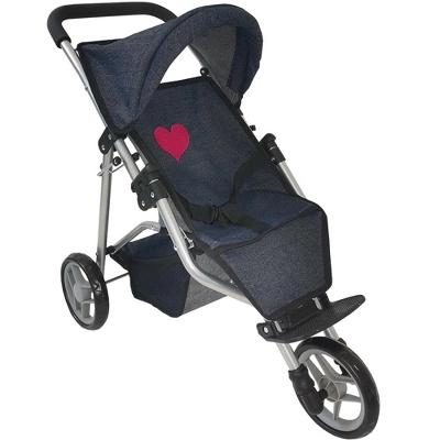 The New York Doll Collection Baby Doll Stroller - Jogging Toy Stroller - Image 10